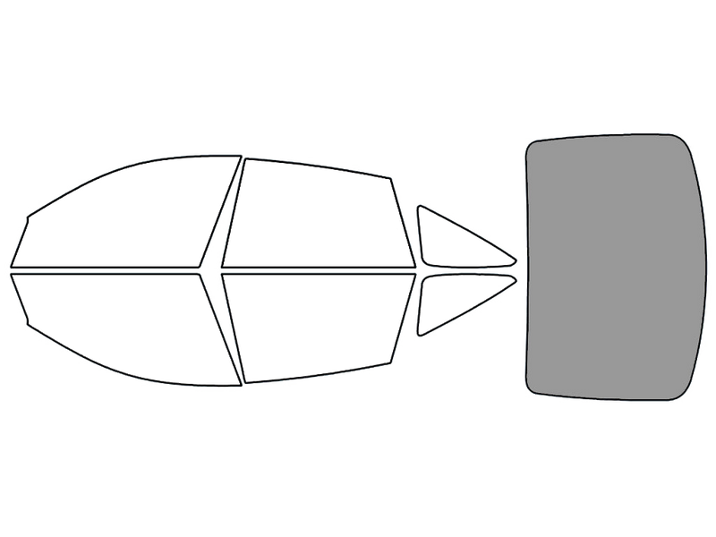 Rear Windshield - 50%