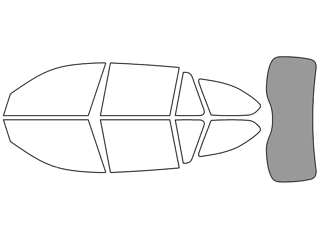 Rear Windshield - 50%