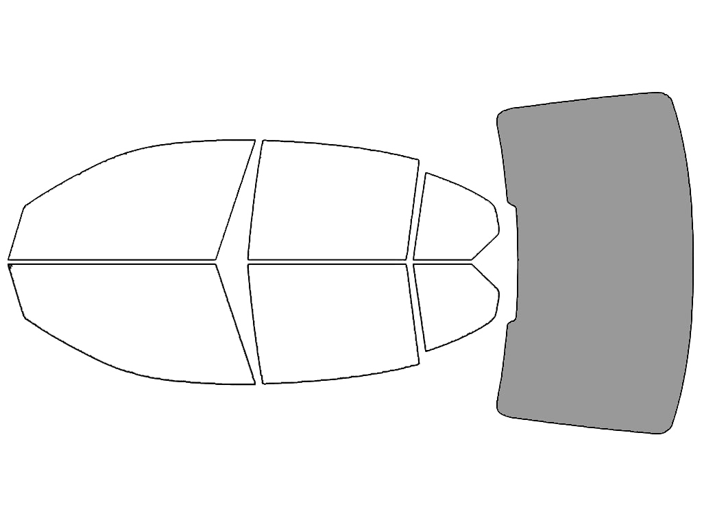 Rear Windshield - 50%