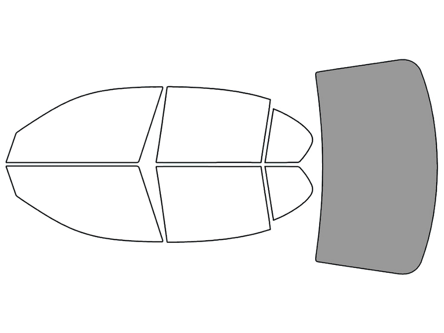 Rear Windshield - 50%