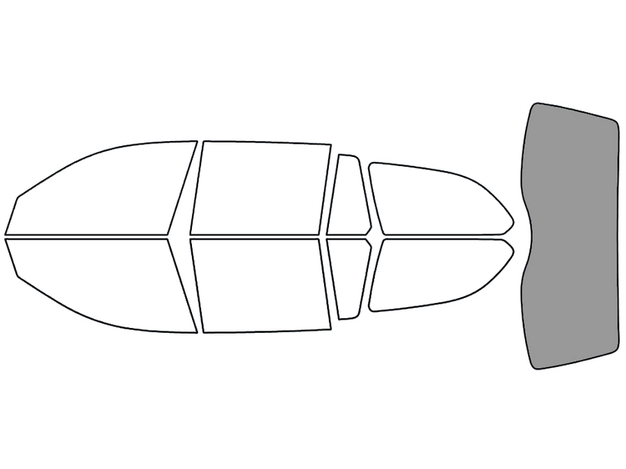 Rear Windshield - 50%