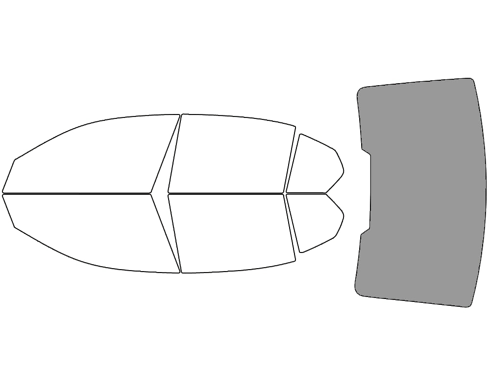 Rear Windshield - 50%