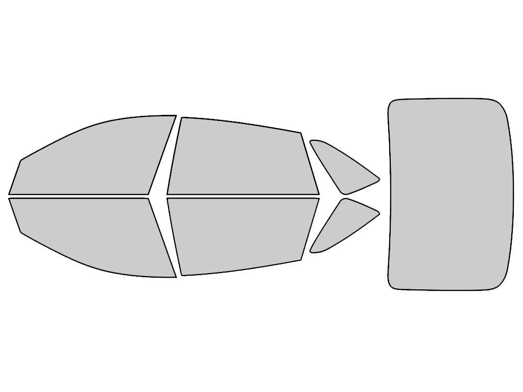 Avery Dennison BMW 6-Series 2018-2019 Gran Turismo NR Pro Precut Window Tint Kit