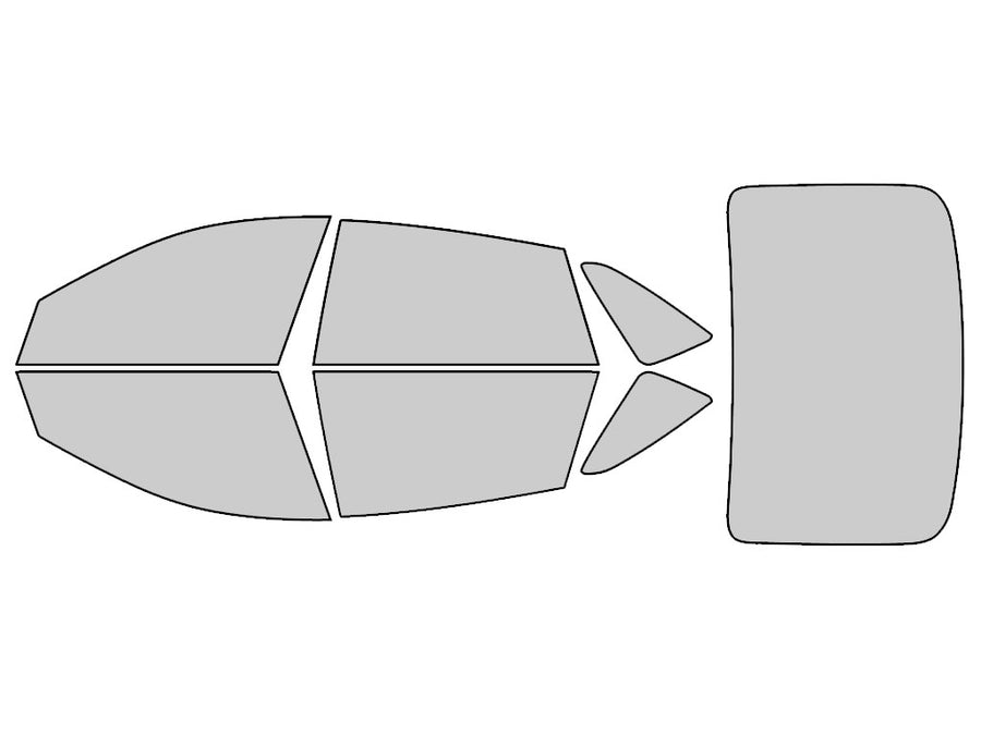 Avery Dennison BMW 6-Series 2018-2019 Gran Turismo NR Pro Precut Window Tint Kit