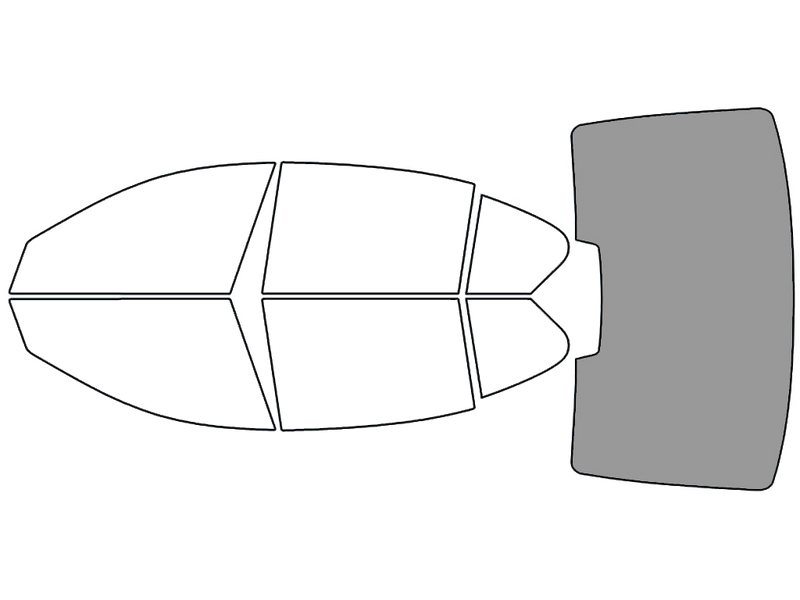 Rear Windshield - 50%