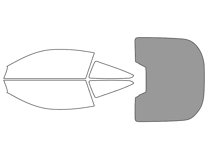 Rear Windshield - 50%