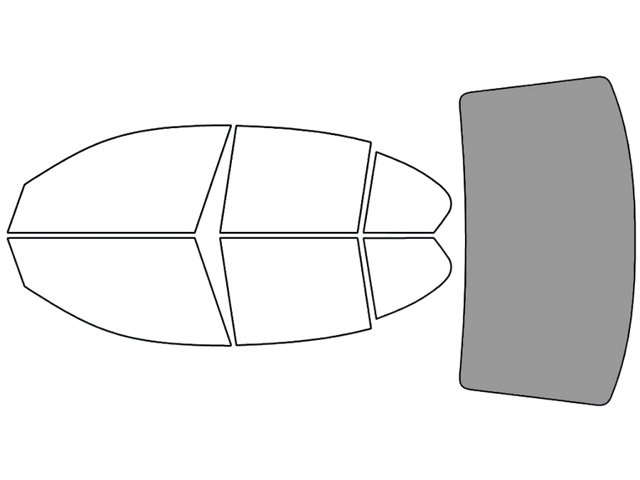 Rear Windshield - 50%