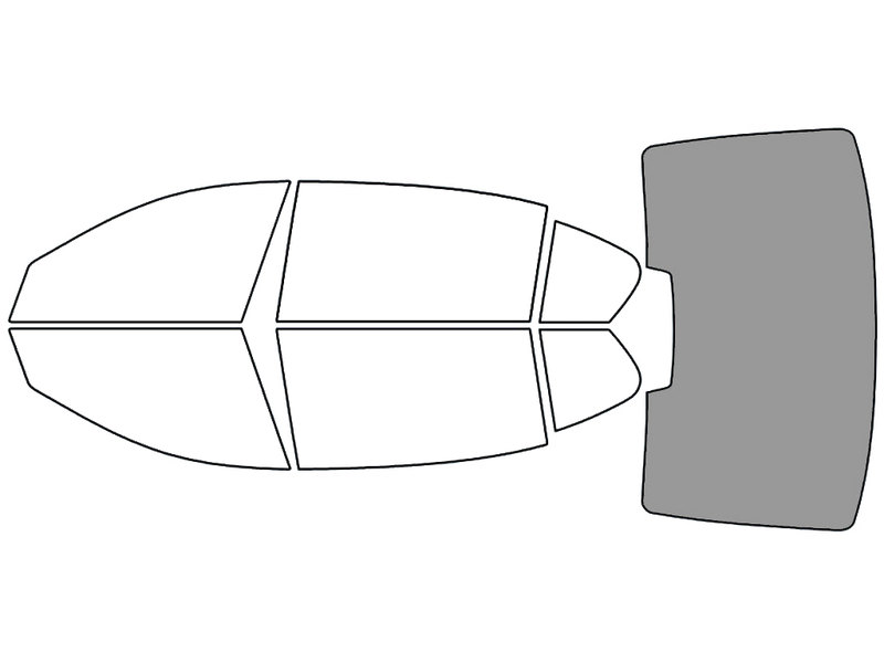 Rear Windshield - 50%