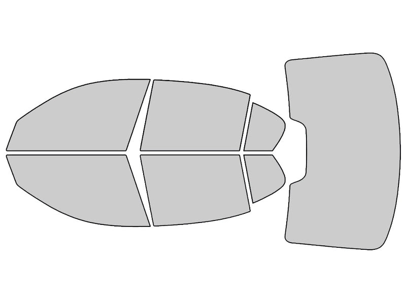 Avery Dennison BMW M3 2008-2012 Sedan NR Nano Ceramic IR Precut Window Tint Kit