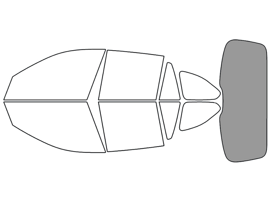 Rear Windshield - 50%