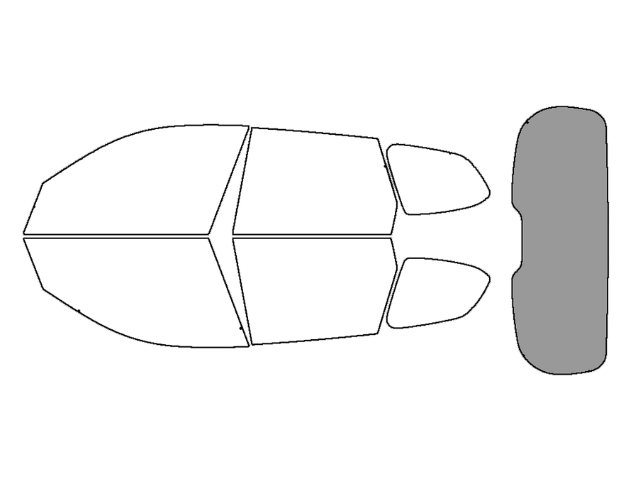 Rear Windshield - 50%