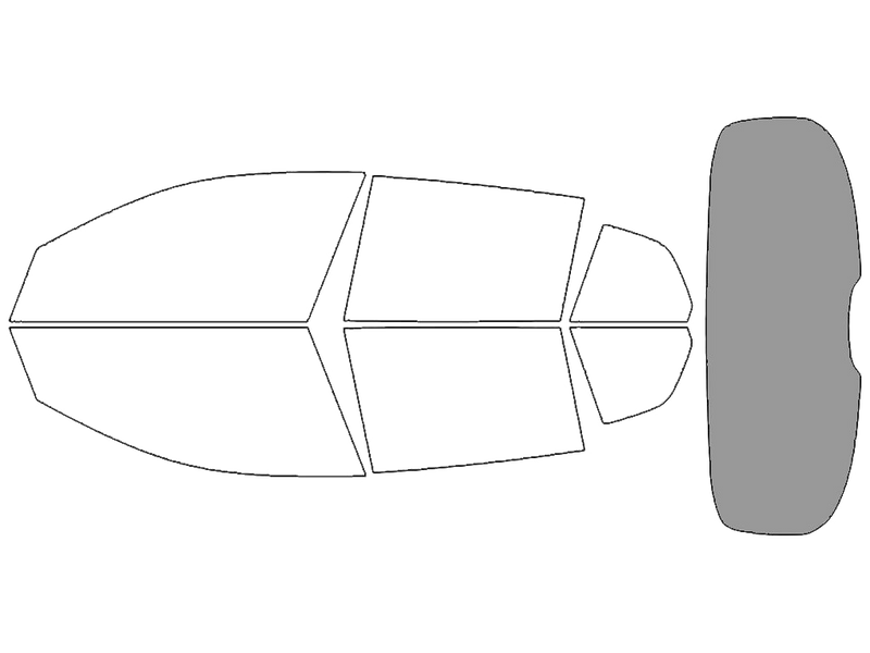 Rear Windshield - 50%