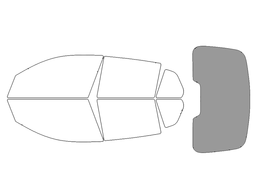 Rear Windshield - 50%