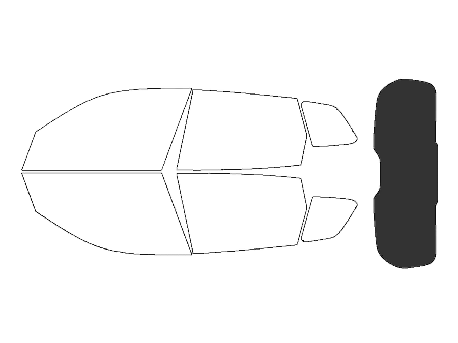 Rear Windshield - 15%