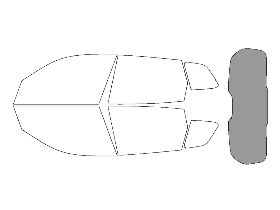 Rear Windshield - 50%