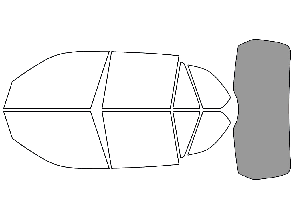 Rear Windshield - 50%