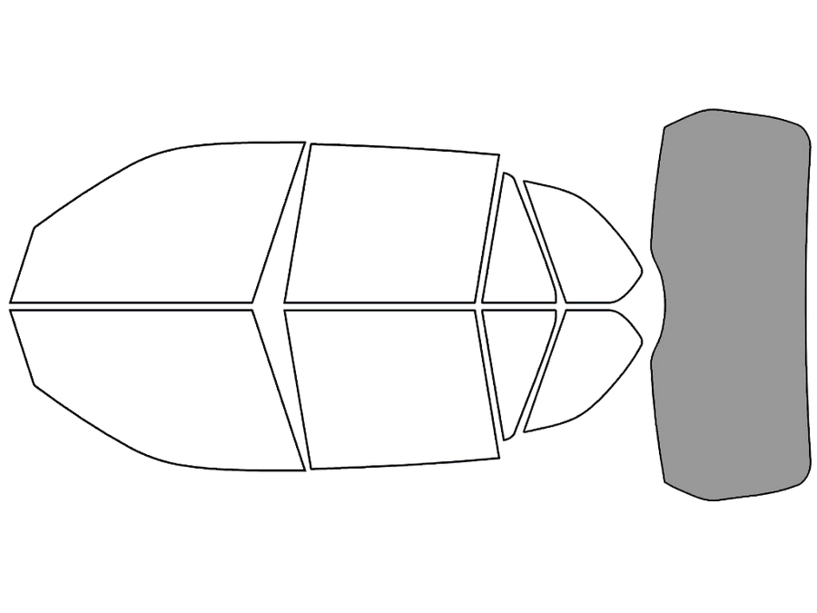 Rear Windshield - 50%