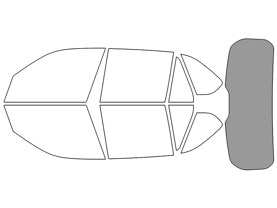 Rear Windshield - 50%