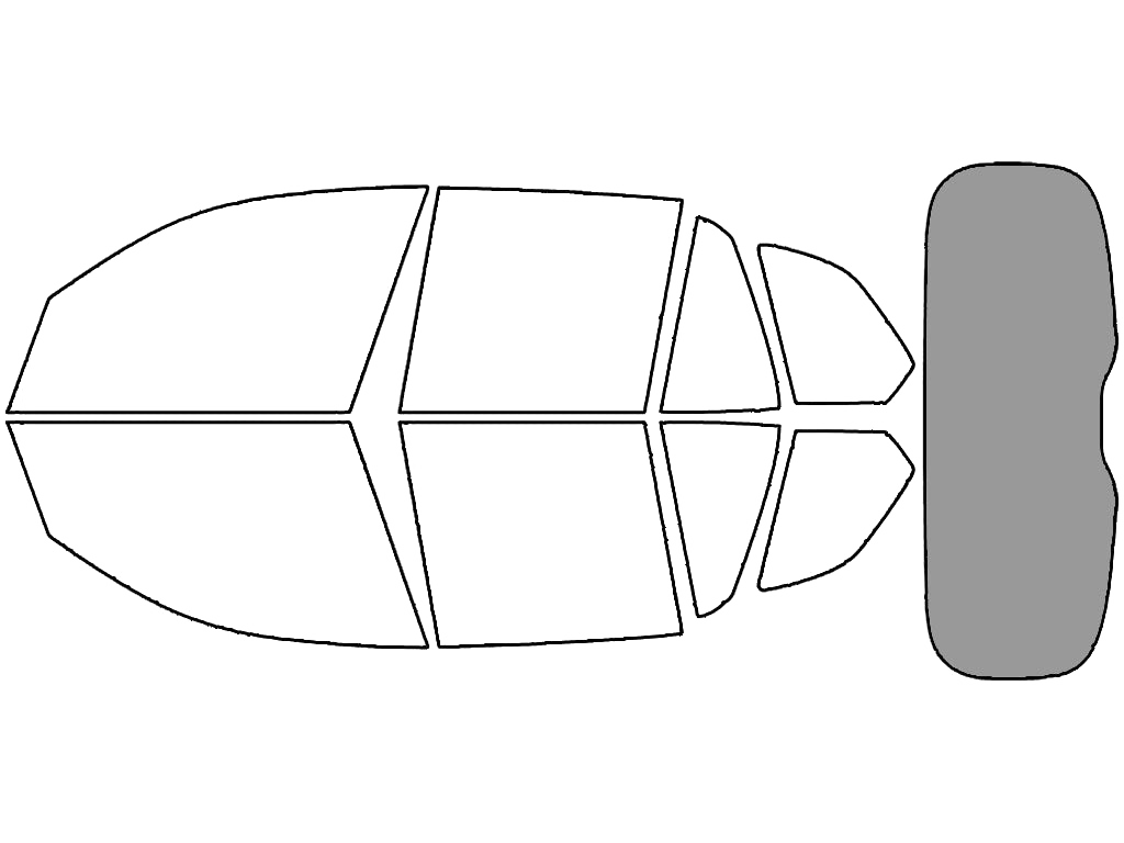 Rear Windshield - 50%