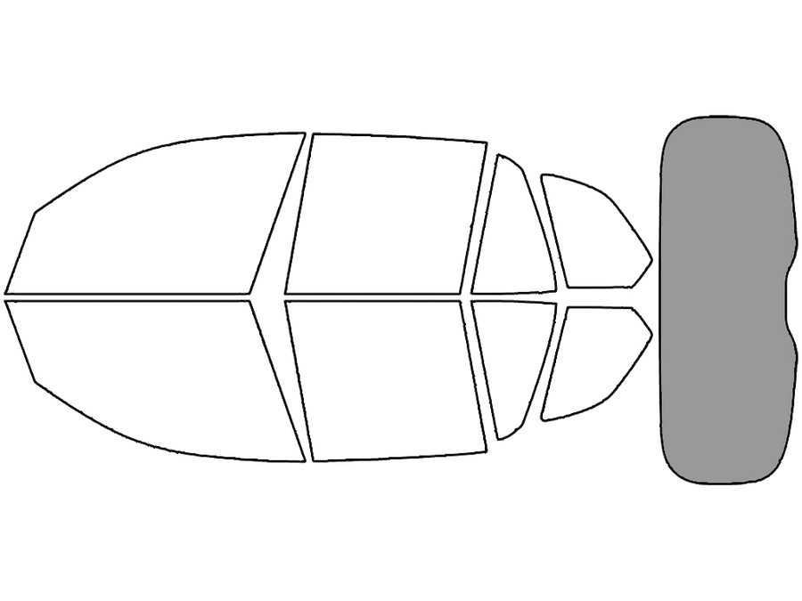 Rear Windshield - 50%