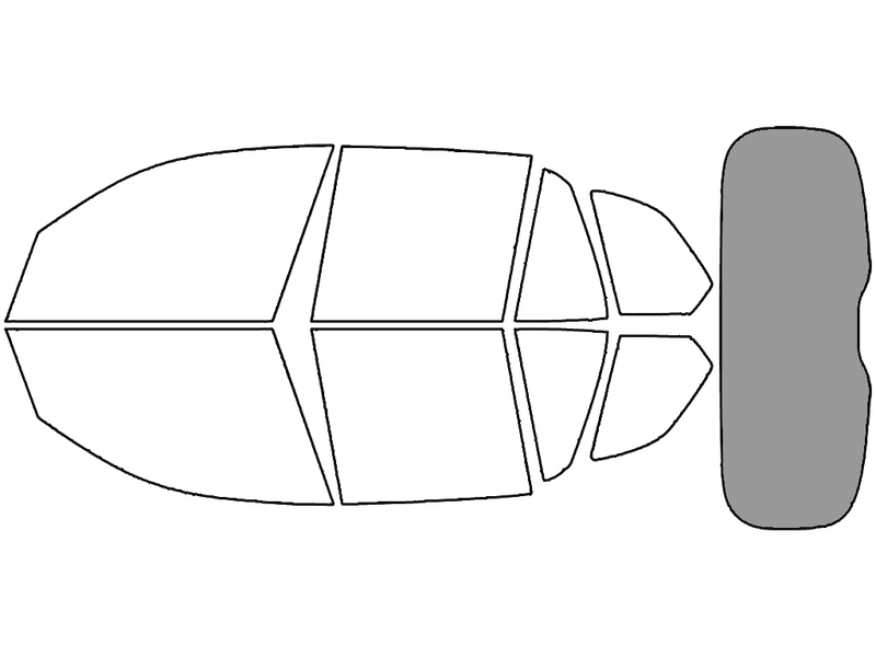 Rear Windshield - 50%