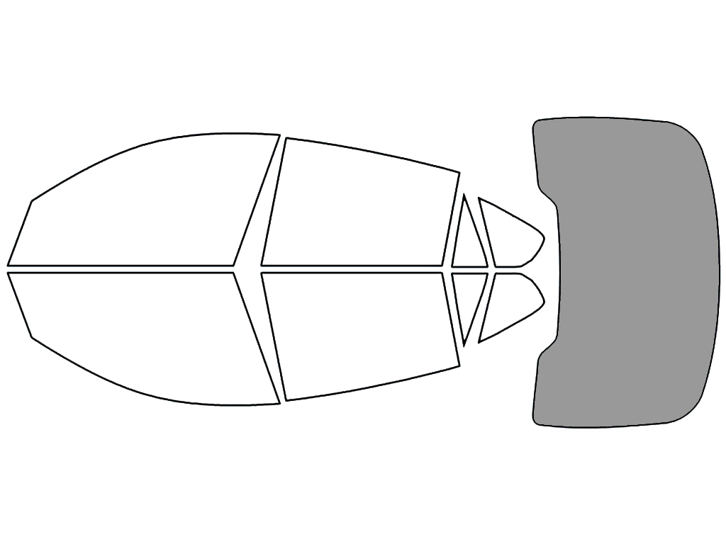 Rear Windshield - 50%