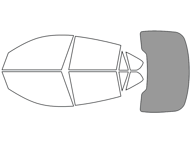 Rear Windshield - 50%