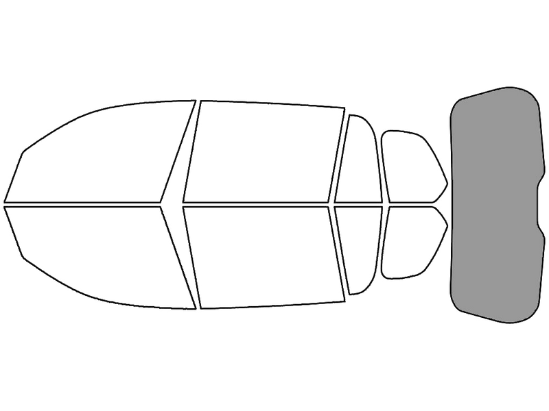 Rear Windshield - 50%