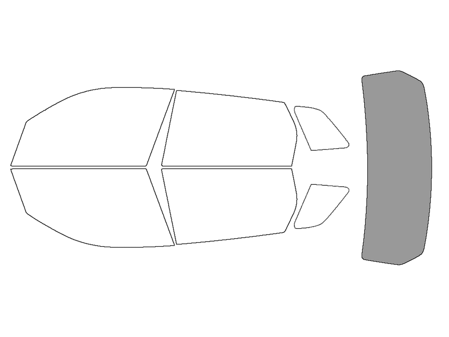 Rear Windshield - 50%