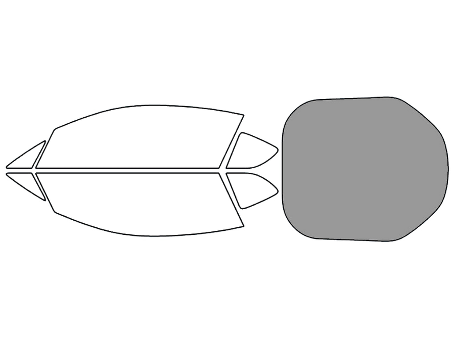 Rear Windshield - 50%