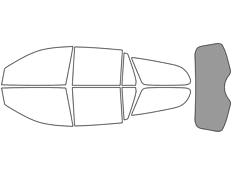 Rear Windshield - 50%