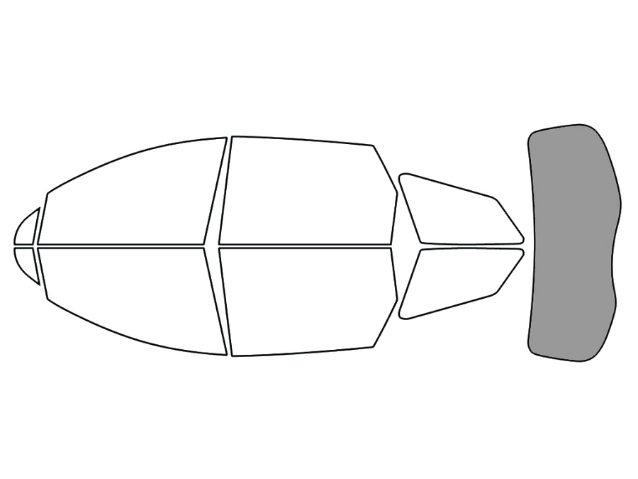 Rear Windshield - 50%