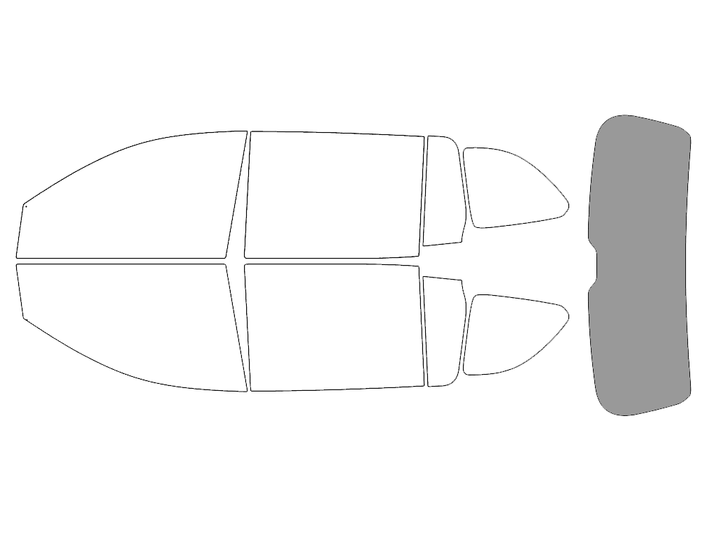Rear Windshield - 50%