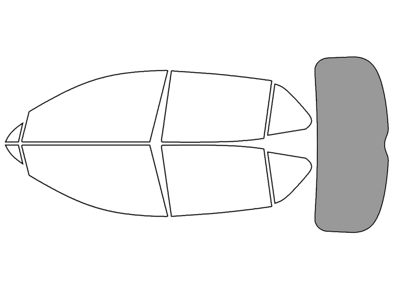 Rear Windshield - 50%