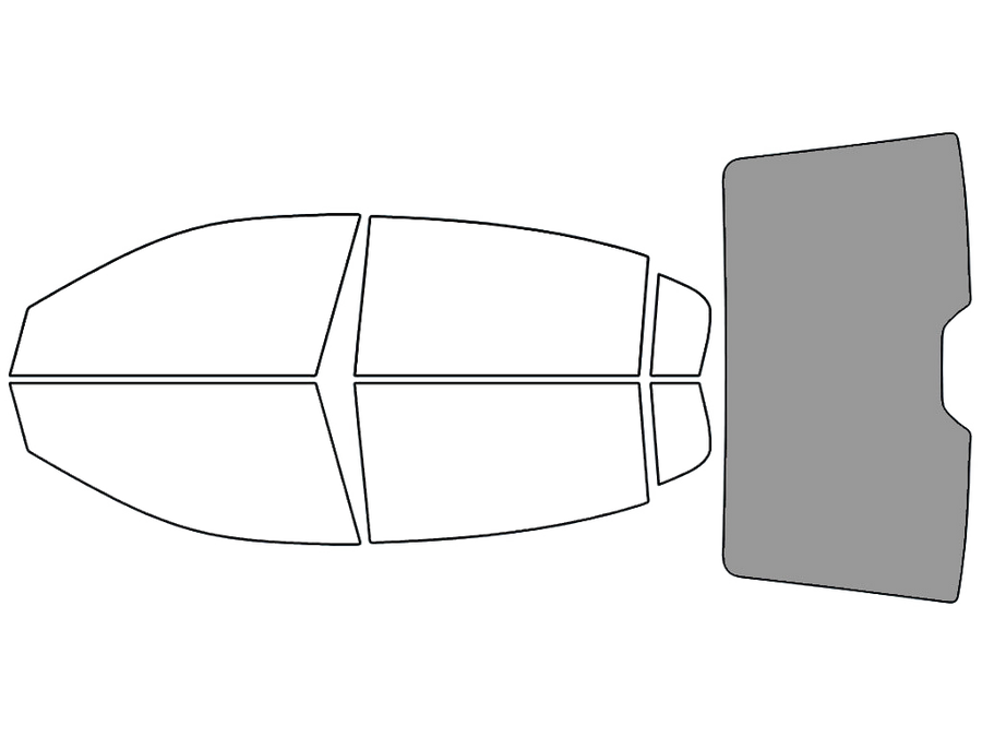 Rear Windshield - 50%