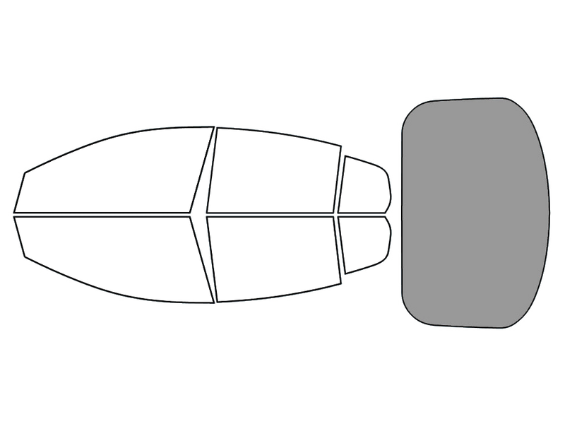 Rear Windshield - 50%