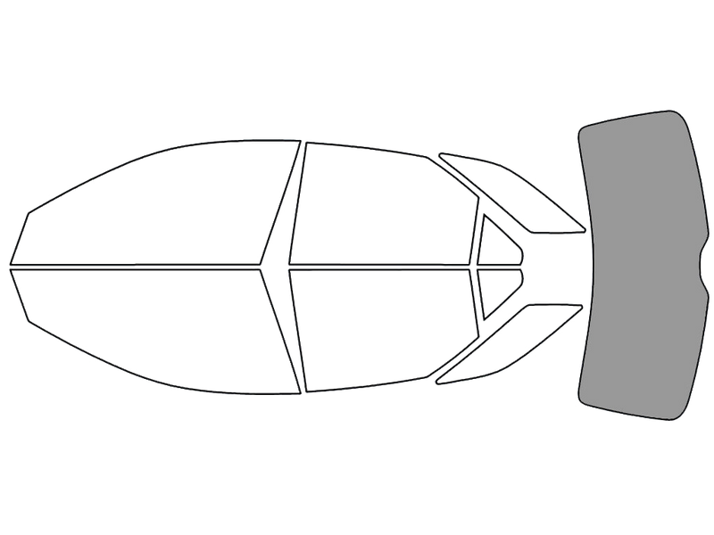Rear Windshield - 50%