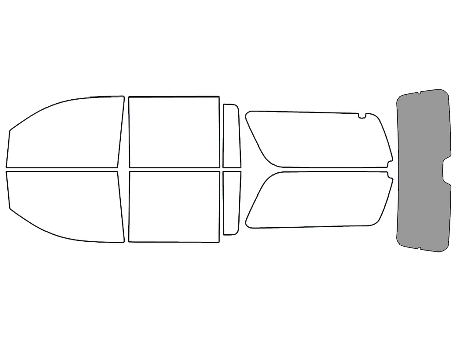 Rear Windshield - 50%