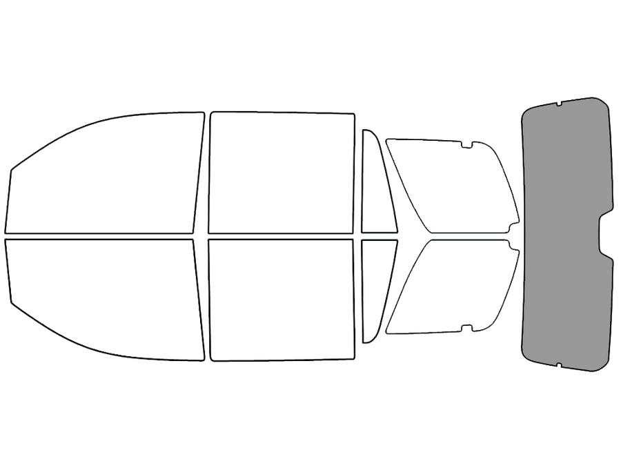 Rear Windshield - 50%