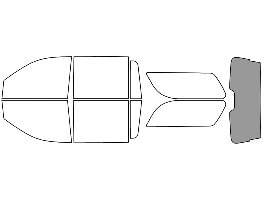 Rear Windshield - 50%