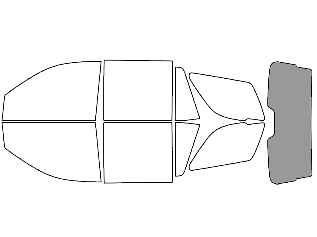 Rear Windshield - 50%