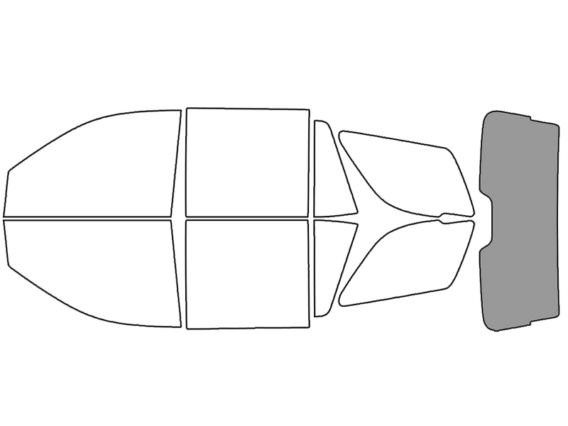 Rear Windshield - 50%