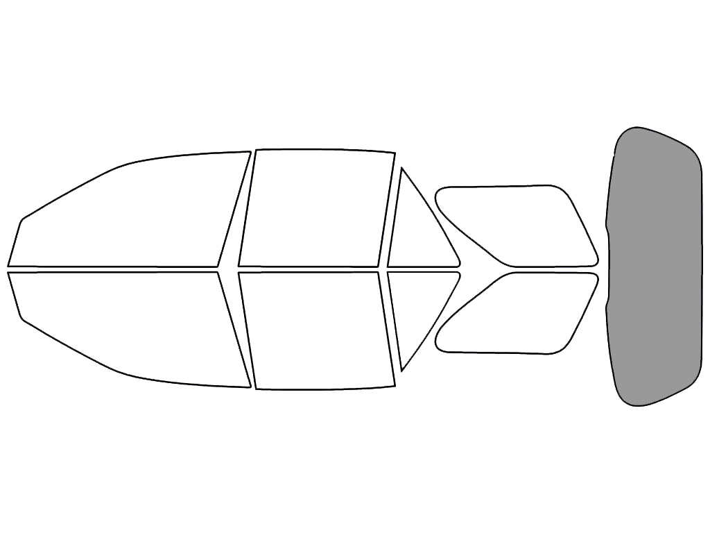 Rear Windshield - 50%