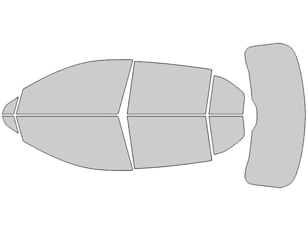 Avery Dennison Cadillac XT4 2019-2025 NR Pro Precut Window Tint Kit