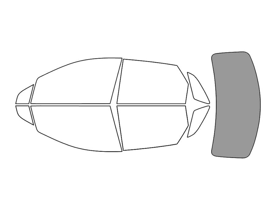 Rear Windshield - 50%