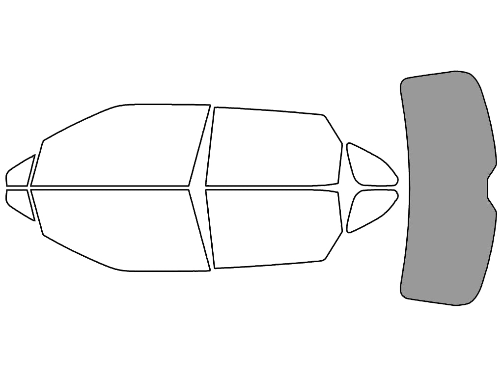 Rear Windshield - 50%