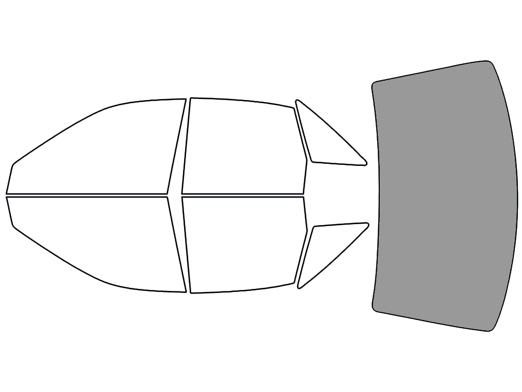 Rear Windshield - 50%
