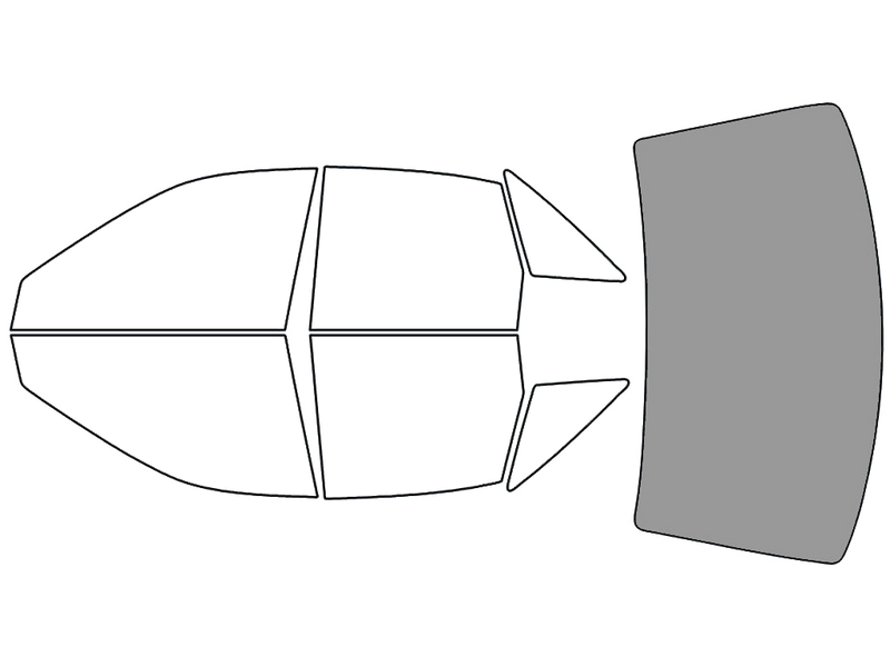 Rear Windshield - 50%