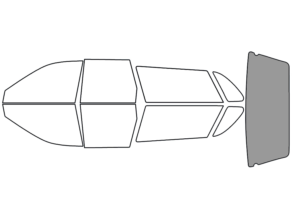 Rear Windshield - 50%