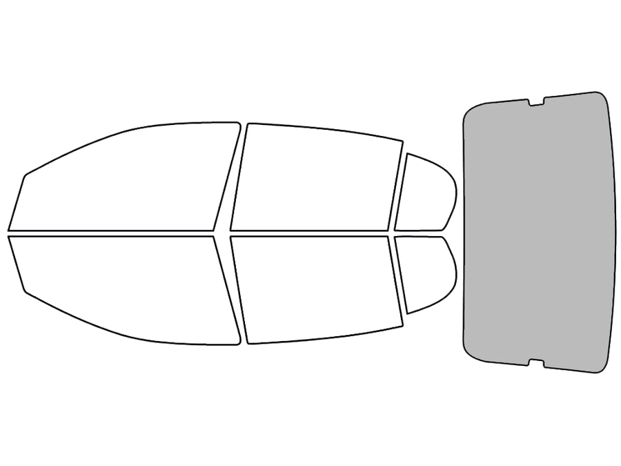 Rear Windshield - 50%
